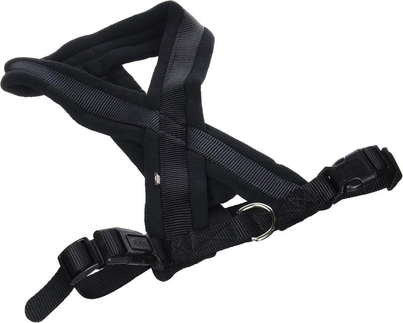 Trixie Premium Touring Black Harness for Dogs - Medium - Image 1